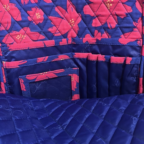 Vera Bradley art poppies campus backpack - Picture 6 of 7